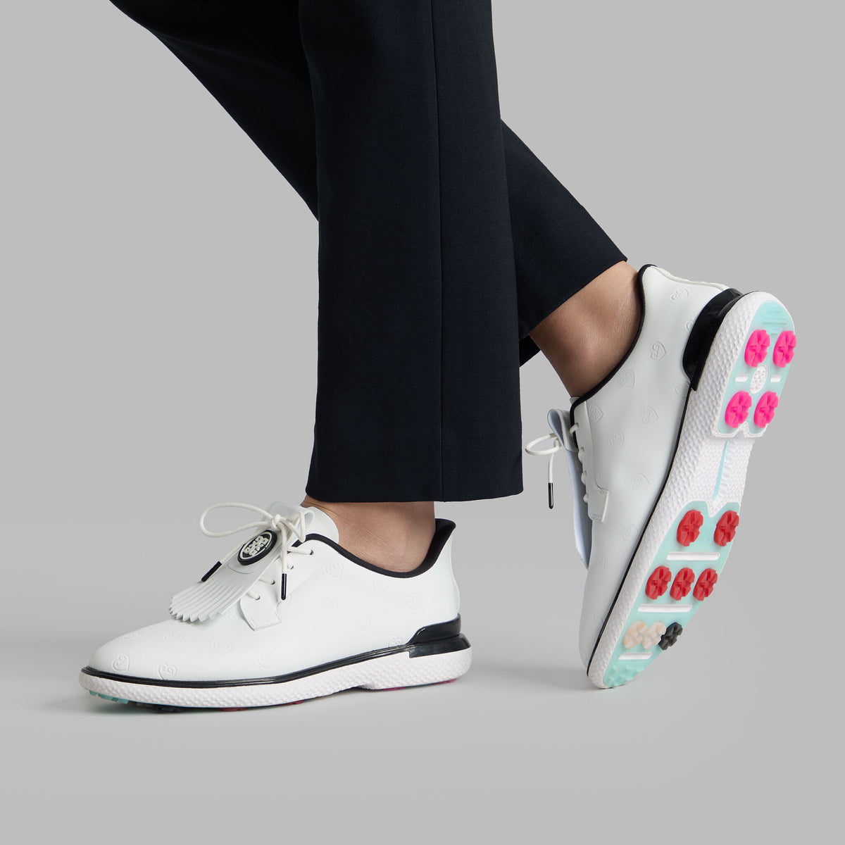 LTD RELEASE GALLIVAN2R DEBOSSED HEART G'S KILTIE GOLF SHOE | G/FORE Everyday