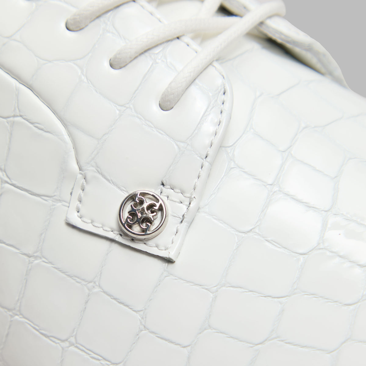 LTD RELEASE GALLIVANTER G/LOCK CROC-EMBOSSED LEATHER DERBY GOLF SHOE | G/FORE Deals