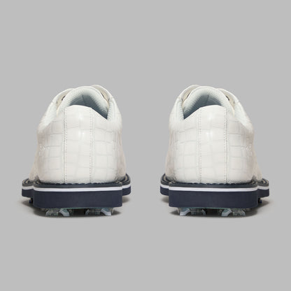 LTD RELEASE GALLIVANTER G/LOCK CROC-EMBOSSED LEATHER DERBY GOLF SHOE | G/FORE Deals