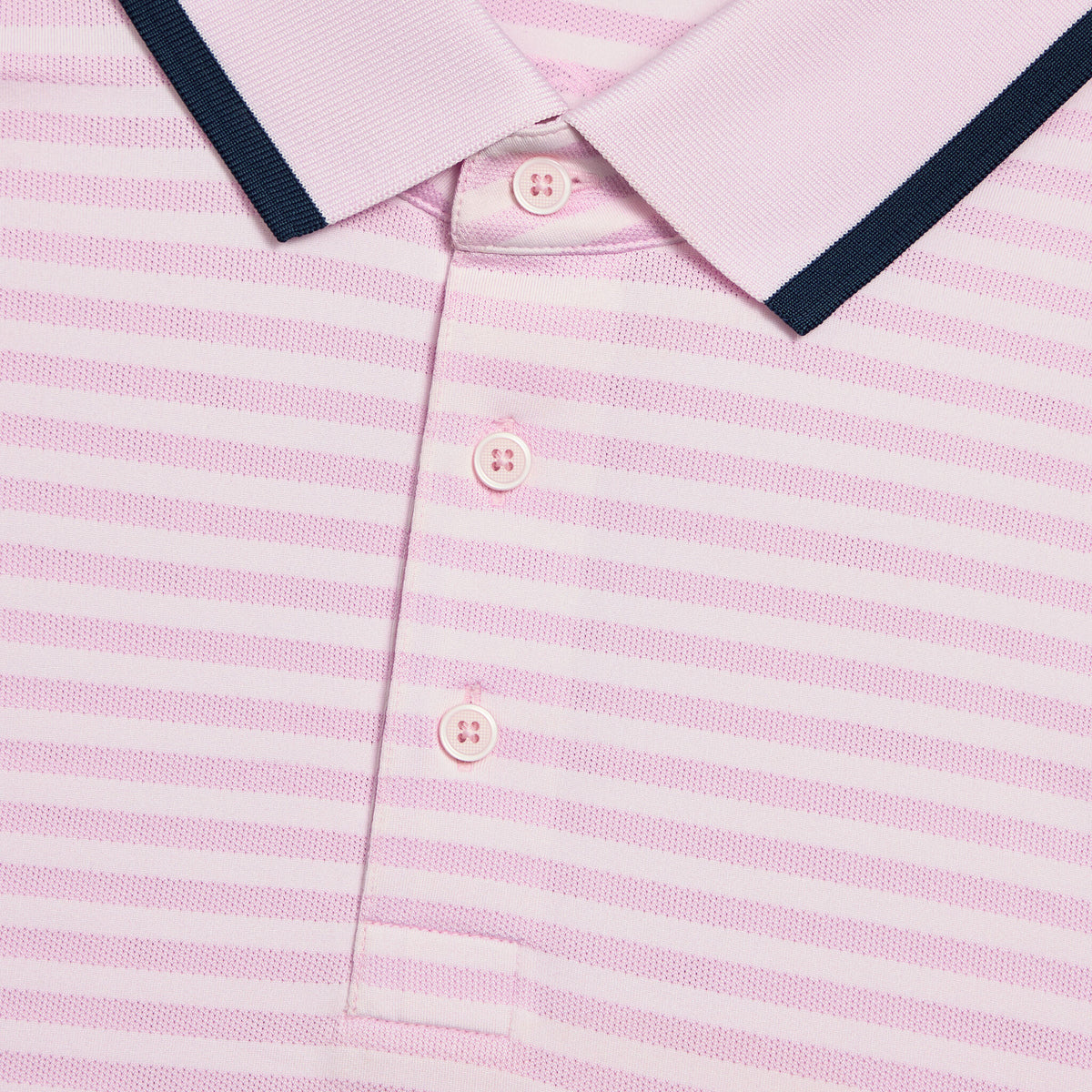 PERFORATED STRIPE JERSEY POLO | G/FORE Deals