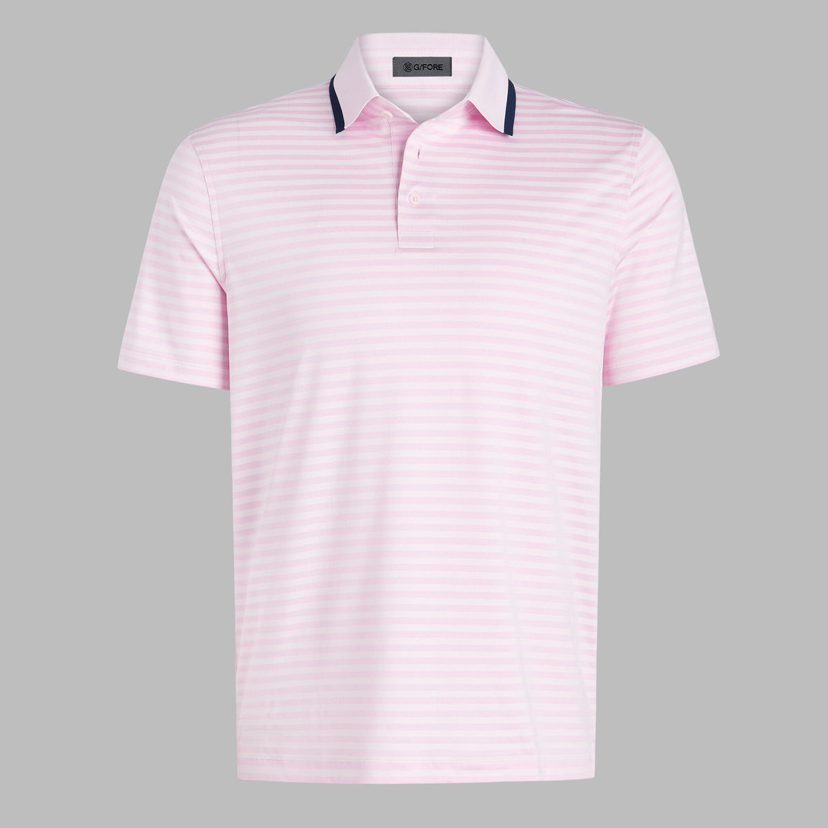 PERFORATED STRIPE JERSEY POLO | G/FORE Deals