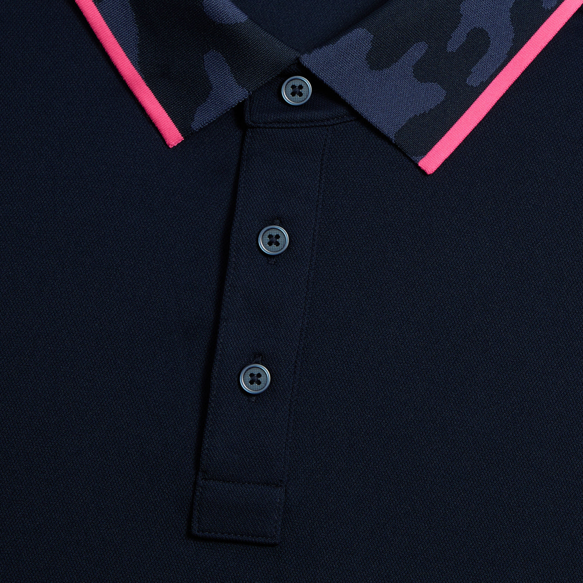 CAMO COLLAR PERFORMANCE PIQUE POLO | G/FORE Discount