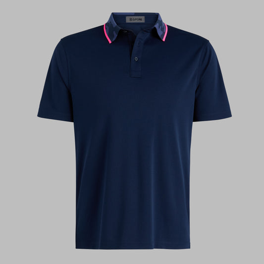CAMO COLLAR PERFORMANCE PIQUE POLO | G/FORE Discount