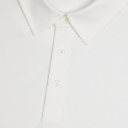 SUPER SOFT BRUSHED COTTON LONG SLEEVE POLO | G/FORE Premium