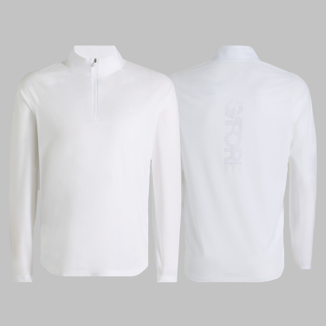 TECH MÉLANGE RAGLAN QUARTER ZIP PULLOVER | G/FORE New