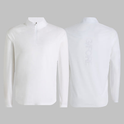 TECH MÉLANGE RAGLAN QUARTER ZIP PULLOVER | G/FORE New