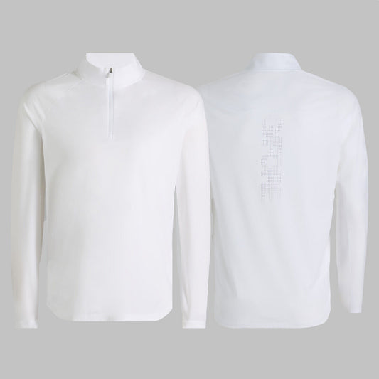 TECH MÉLANGE RAGLAN QUARTER ZIP PULLOVER | G/FORE New
