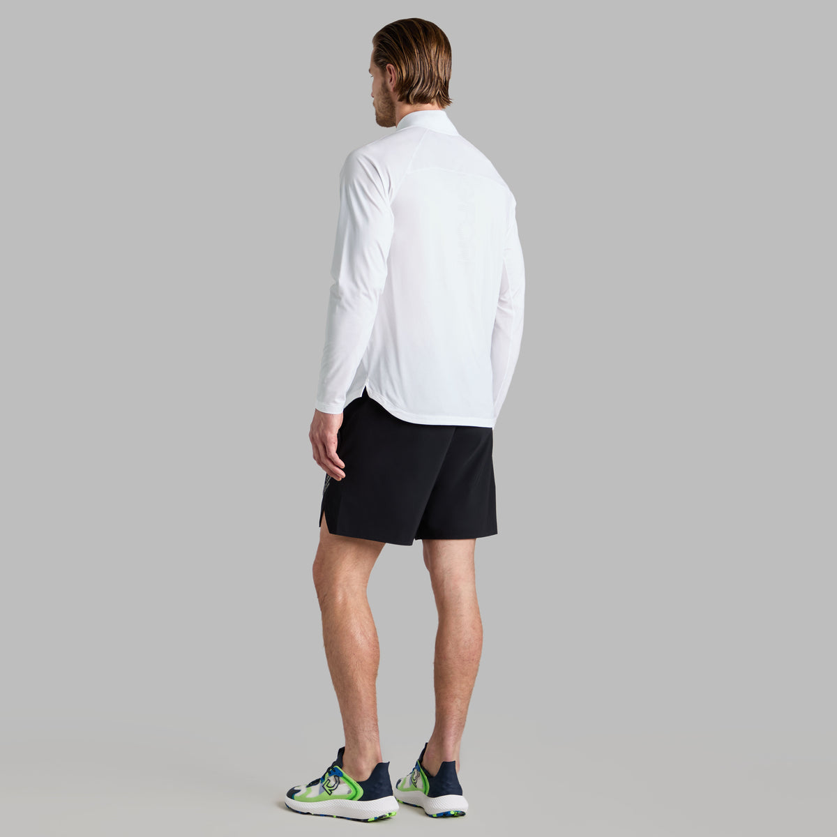 TECH MÉLANGE RAGLAN QUARTER ZIP PULLOVER | G/FORE New
