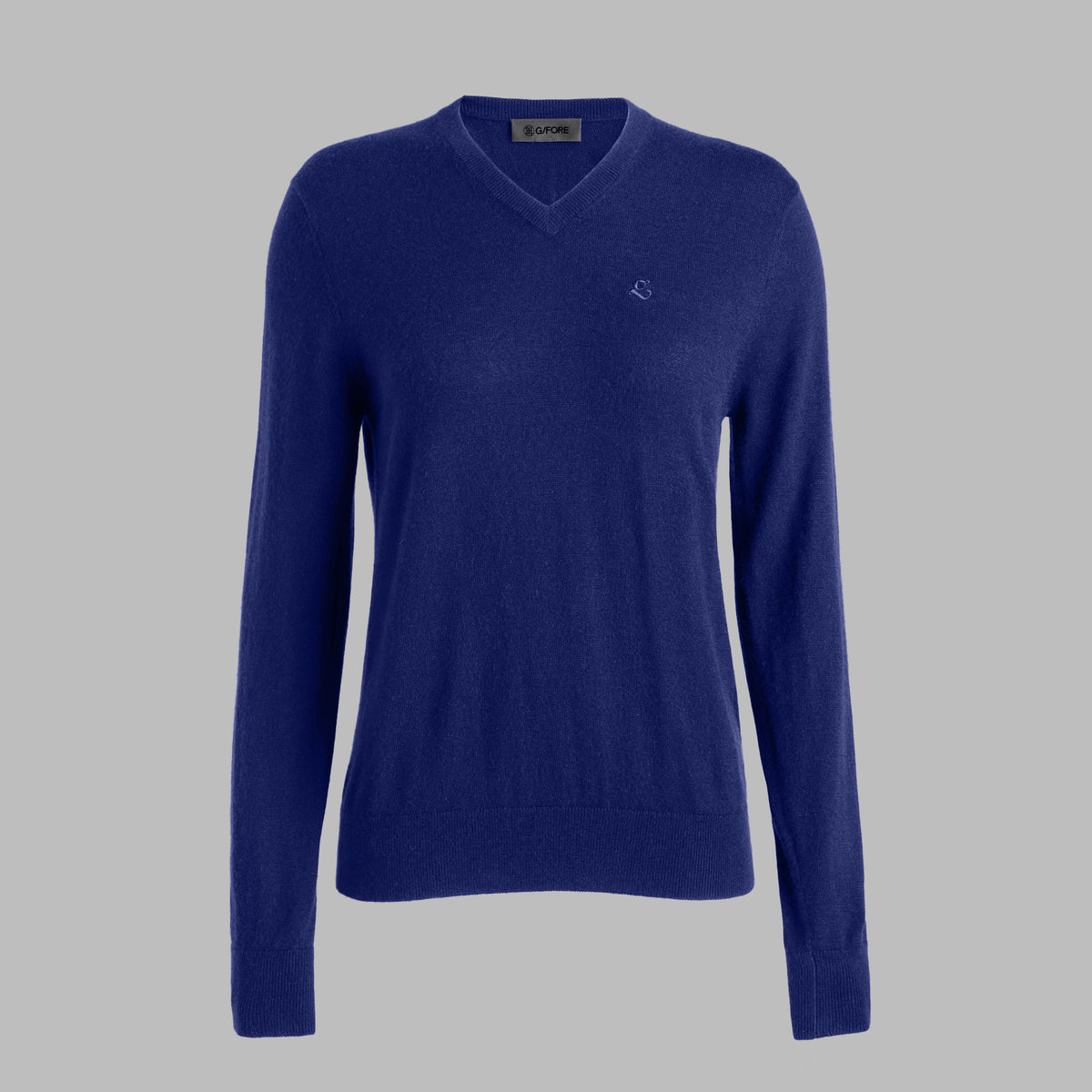 G SCRIBE VERSE V NECK CASHMERE SWEATER | G/FORE Special Offer