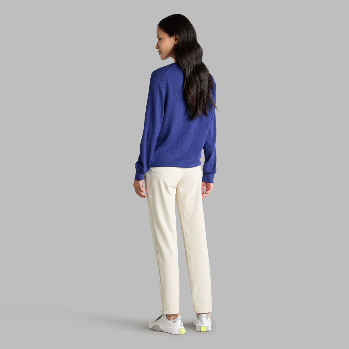 G SCRIBE VERSE V NECK CASHMERE SWEATER | G/FORE Special Offer