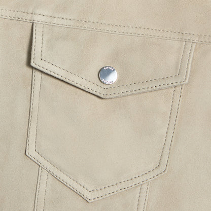 SUEDE TRUCKER JACKET | G/FORE Essential
