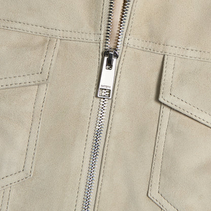 SUEDE TRUCKER JACKET | G/FORE Essential