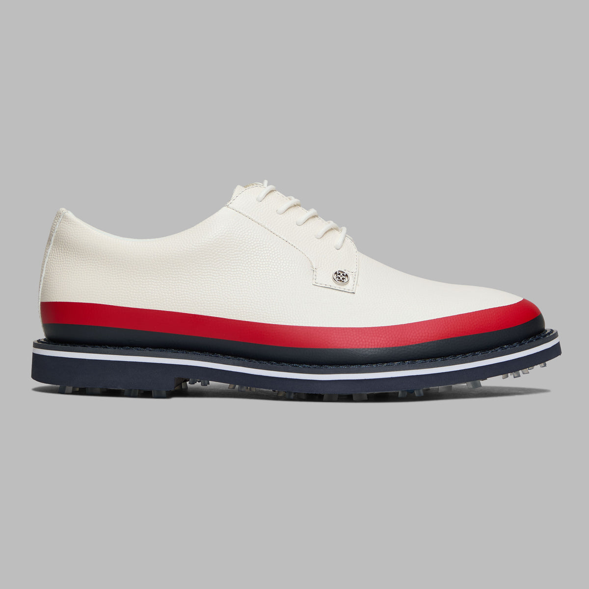 GALLIVANTER TUXEDO STRIPE LEATHER GOLF SHOE | G/FORE Classic
