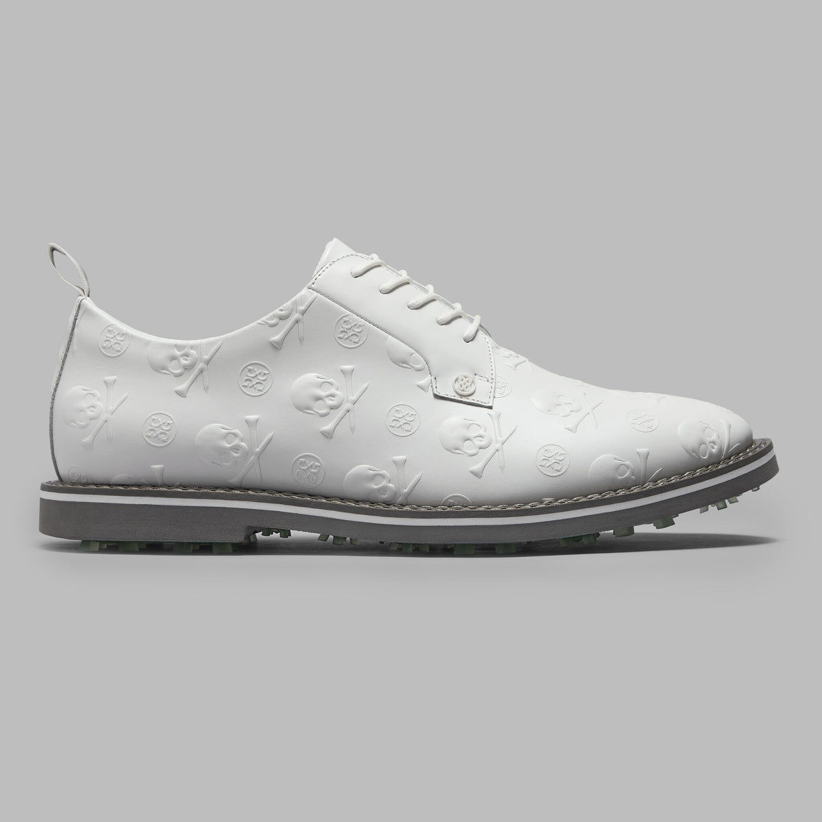GALLIVANTER EMBOSSED SKULL & TEES LEATHER GOLF SHOE | G/FORE Popular