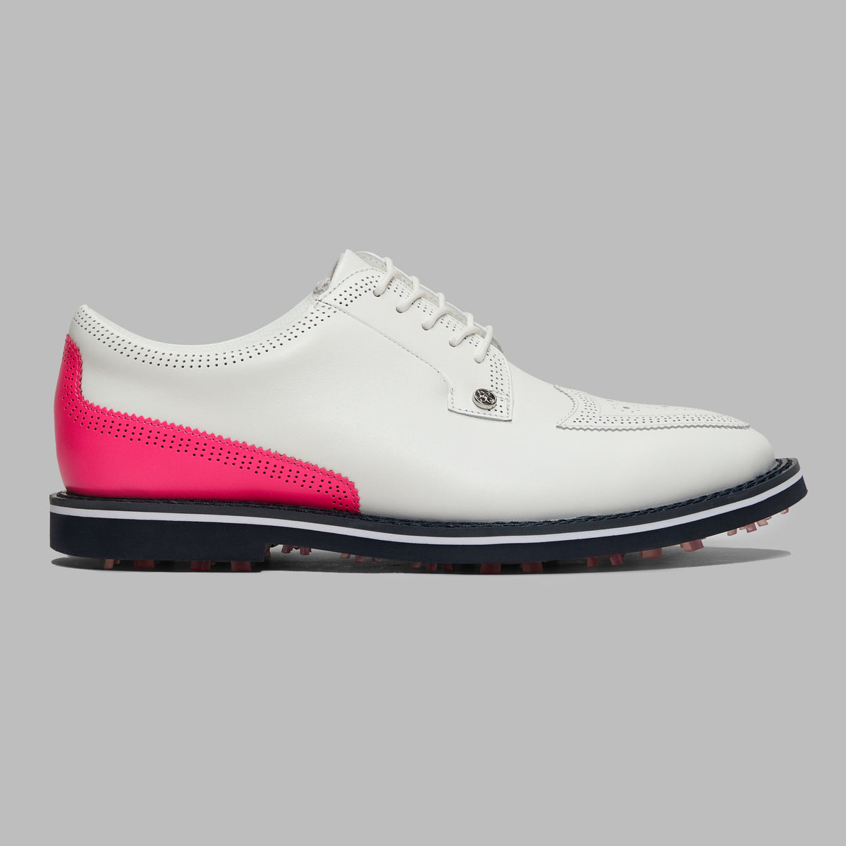GALLIVANTER LEATHER BROGUE GOLF SHOE | G/FORE Customer Favorite