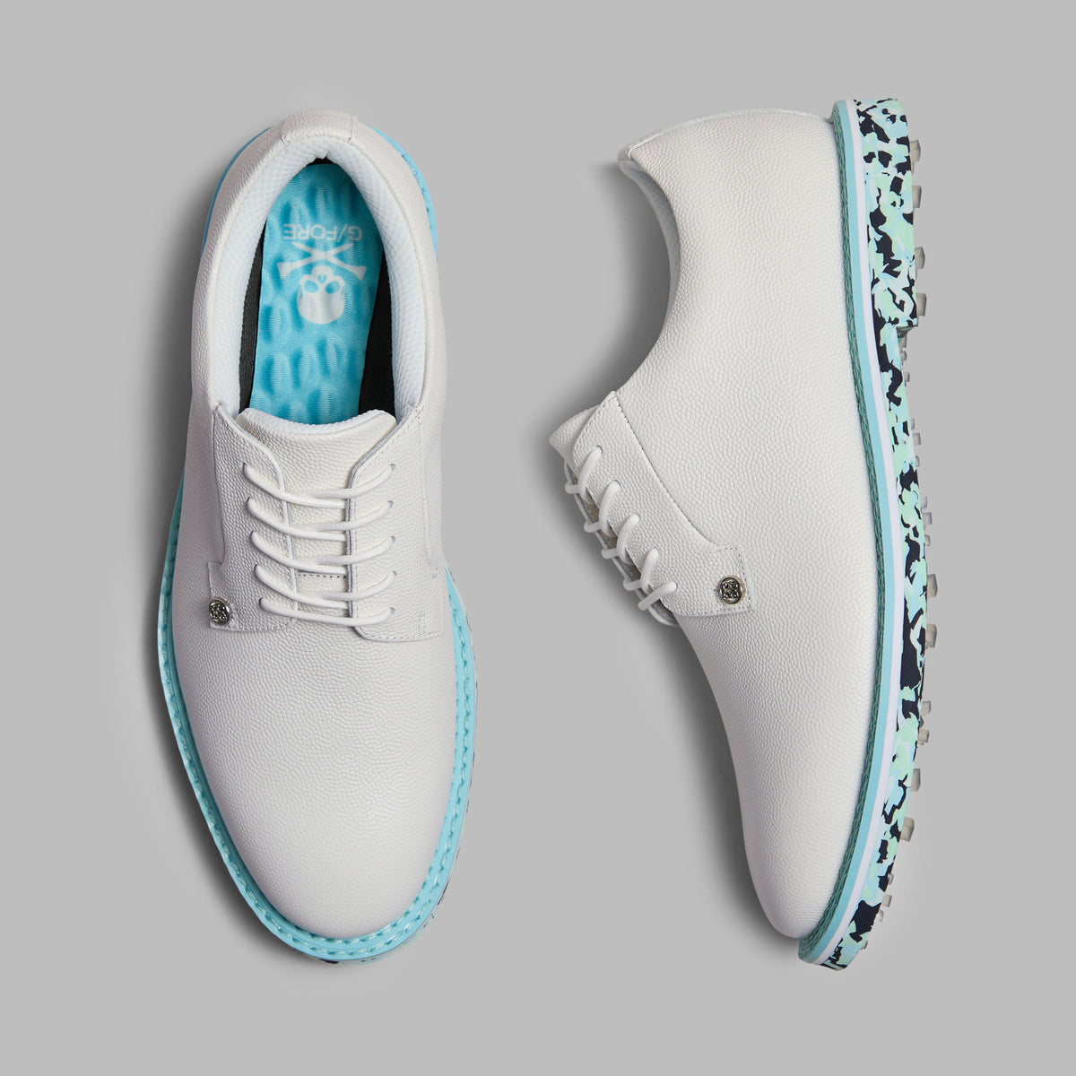 GALLIVANTER CAMO SOLE LEATHER GOLF SHOE | G/FORE New