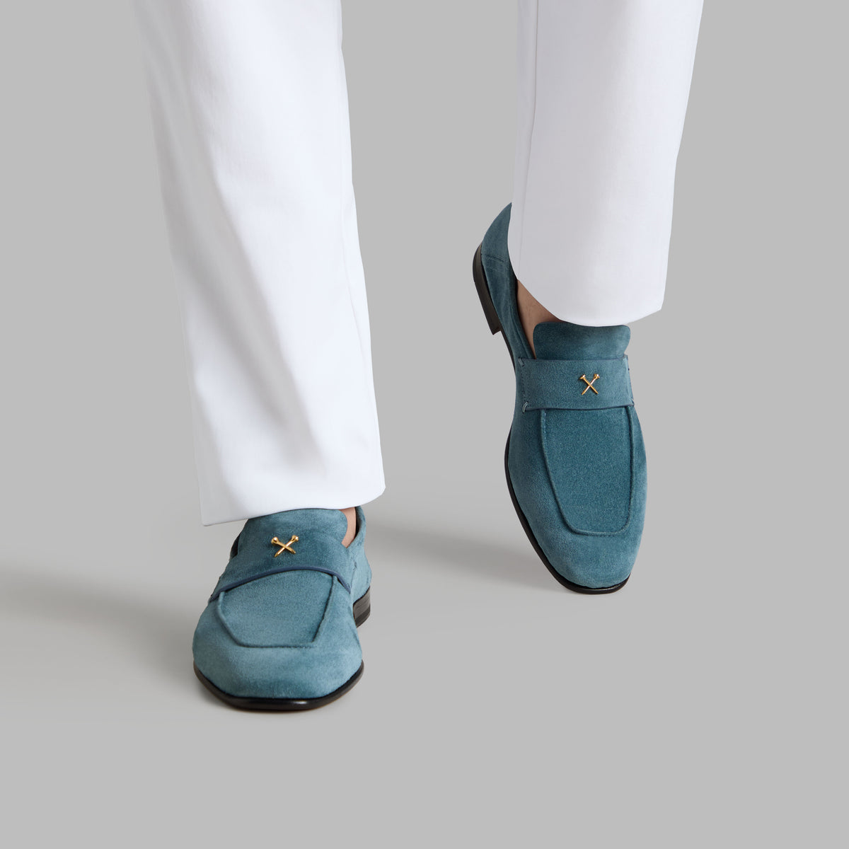 METAL TEES SUEDE FLEX LOAFER | G/FORE Signature