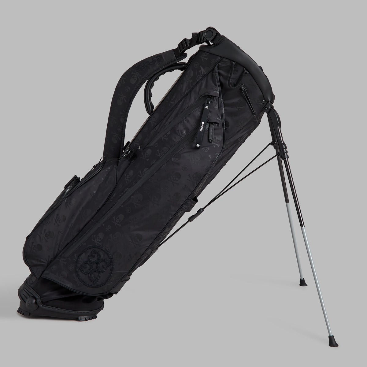 SCRAMBLE SKULL & TEES PARACHUTE CARRY GOLF BAG | G/FORE Everyday