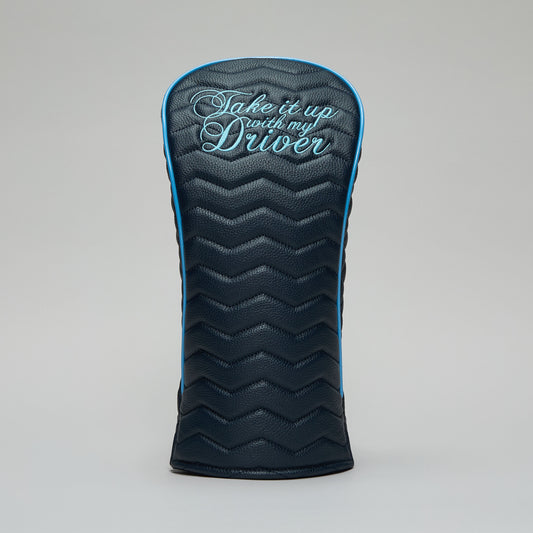 TAKE IT UP WITH MY DRIVER LEATHER HEADCOVER | G/FORE Smart Buy