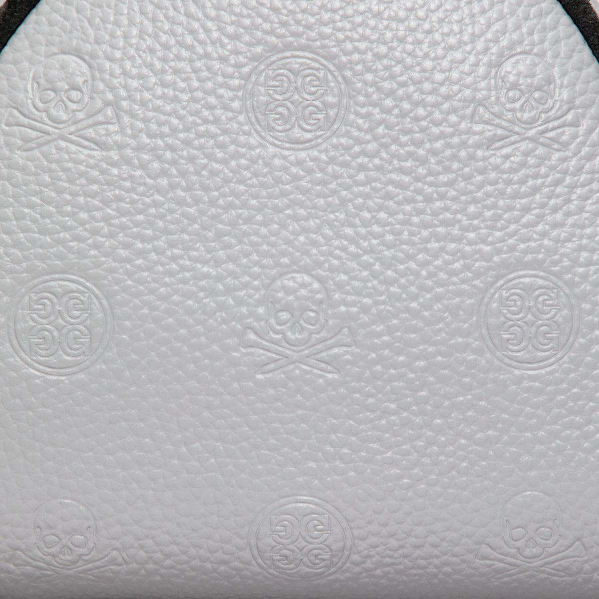 EMBOSSED SKULL & TEES LEATHER MALLET HEADCOVER | G/FORE Signature