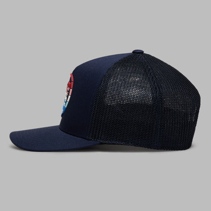 GRADIENT CIRCLE G'S MID TRUCKER HAT |HATS | G/FORE Classic