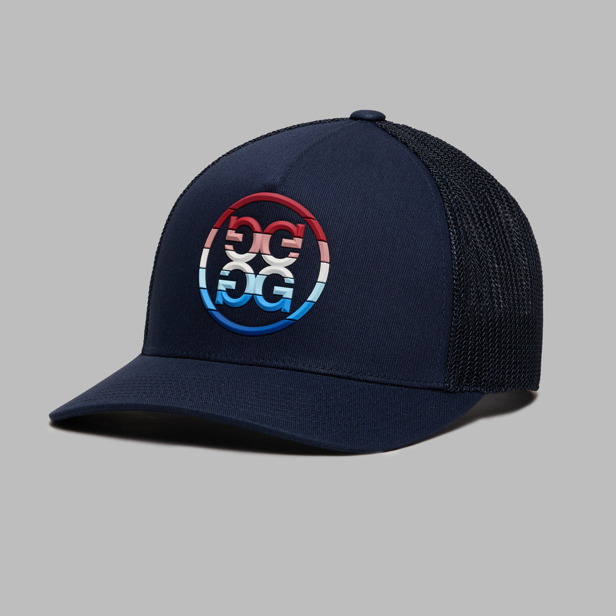 GRADIENT CIRCLE G'S MID TRUCKER HAT |HATS | G/FORE Classic