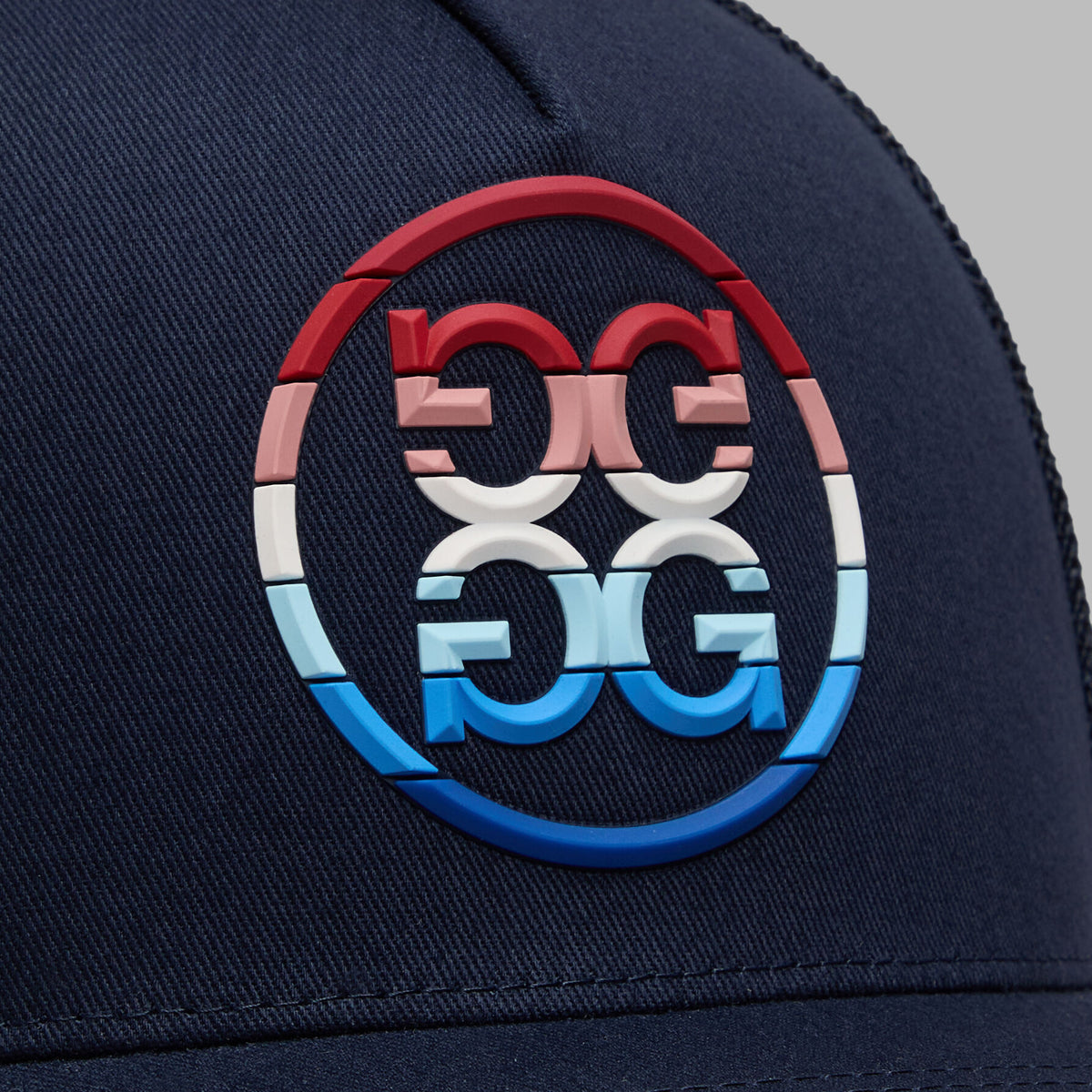 GRADIENT CIRCLE G'S MID TRUCKER HAT |HATS | G/FORE Classic