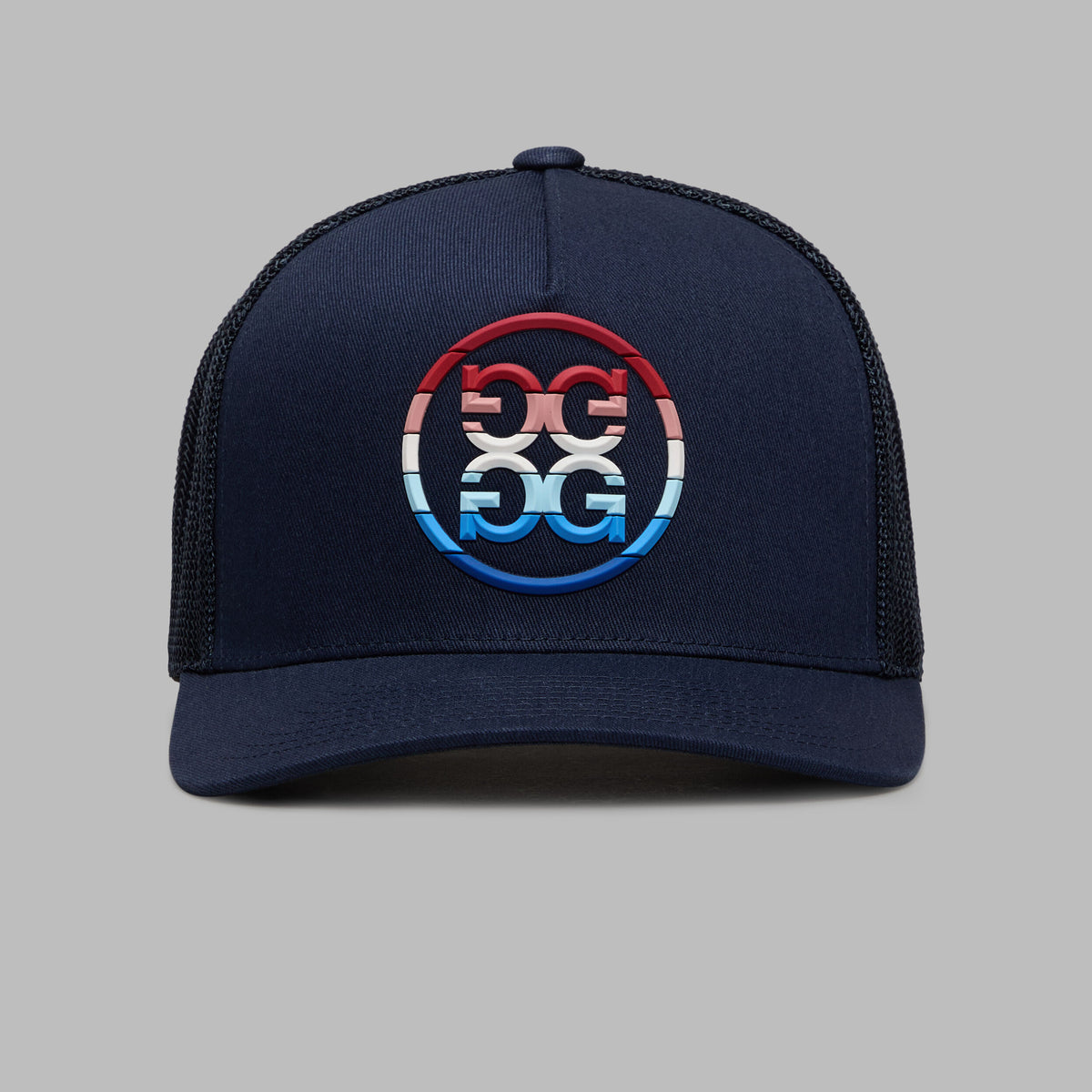 GRADIENT CIRCLE G'S MID TRUCKER HAT |HATS | G/FORE Classic