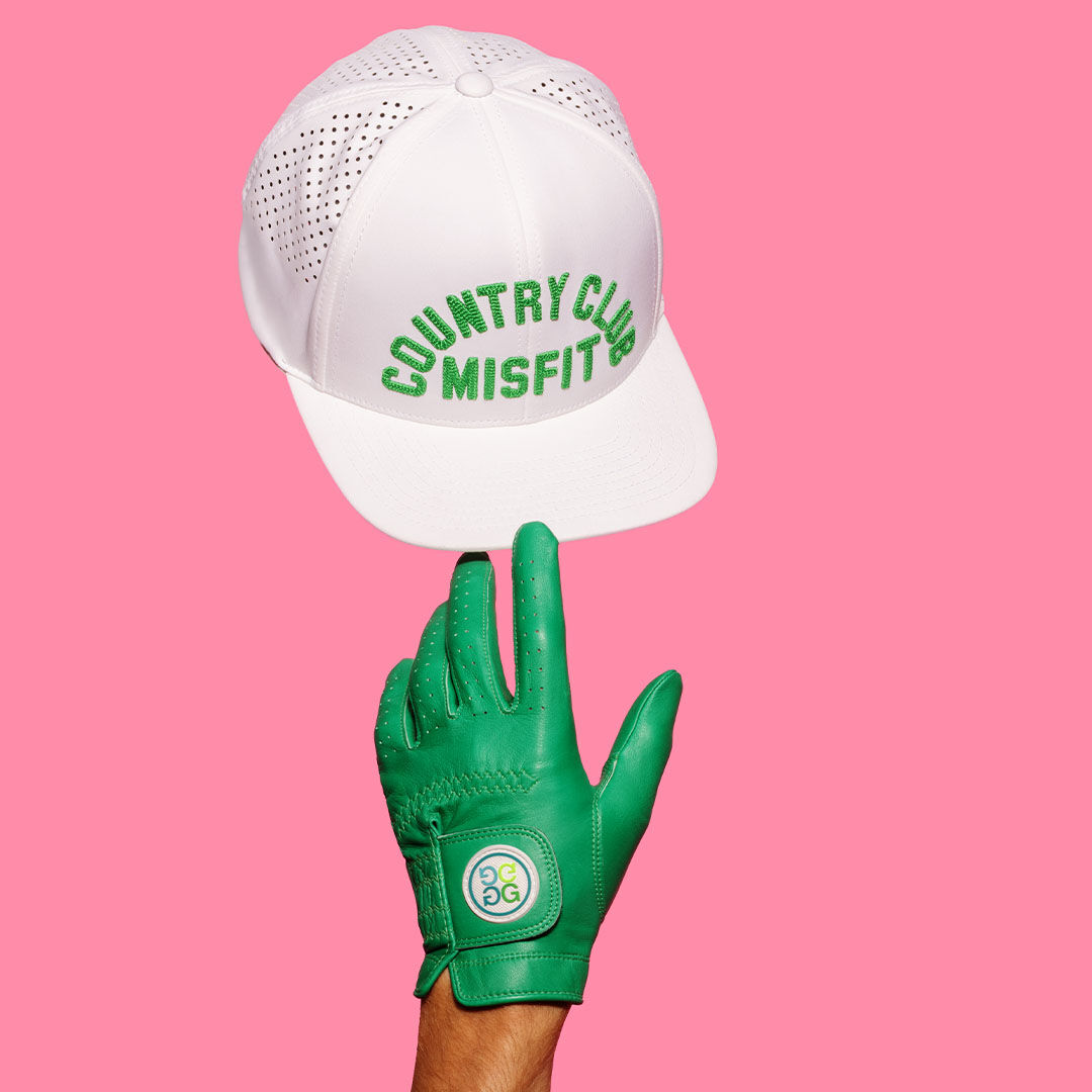 COUNTRY CLUB MISFIT PERFORATED DELTA HAT | G/FORE Best Seller
