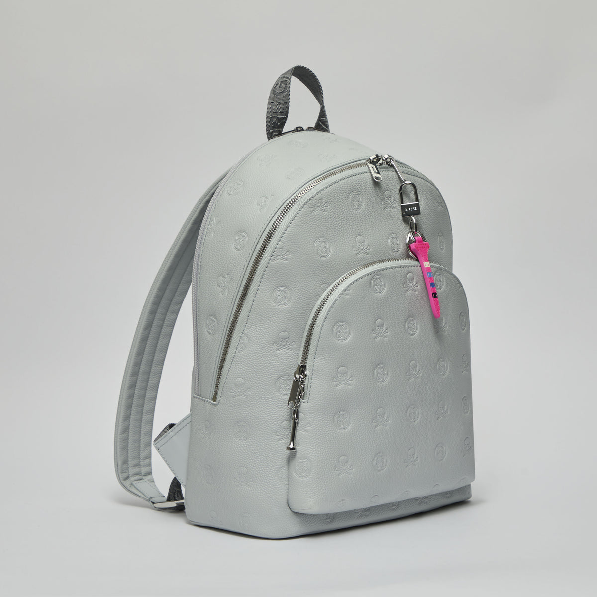 EMBOSSED SKULL & TEES LEATHER BACKPACK | G/FORE Everyday