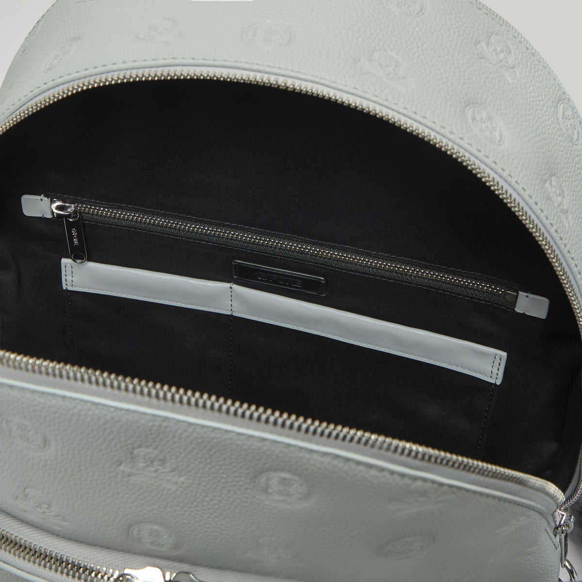 EMBOSSED SKULL & TEES LEATHER BACKPACK | G/FORE Everyday
