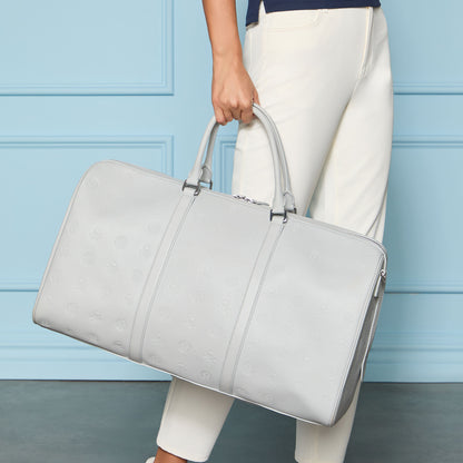EMBOSSED SKULL & TEES LEATHER WEEKENDER | G/FORE Trusted