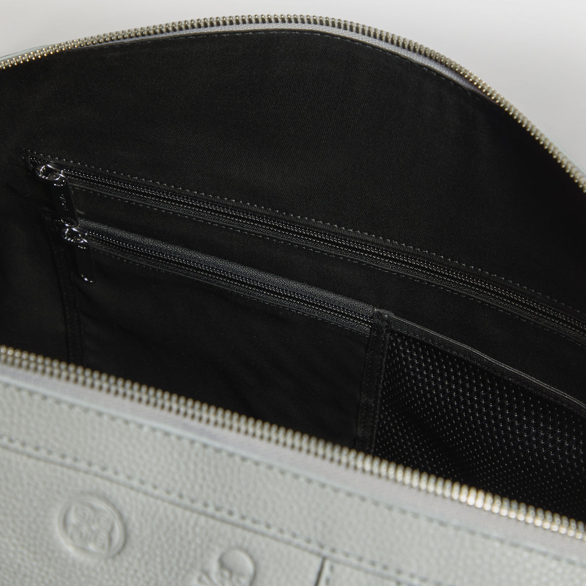 EMBOSSED SKULL & TEES LEATHER WEEKENDER | G/FORE Trusted