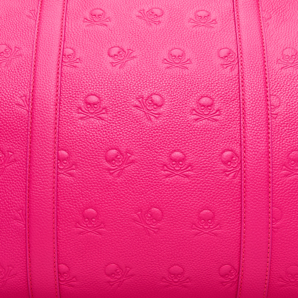 EMBOSSED SKULL & TEES LEATHER WEEKENDER | G/FORE Signature