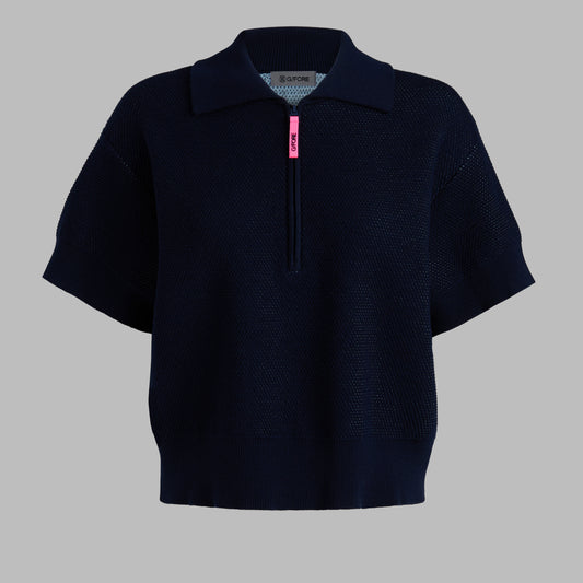 1/4 ZIP SHORT SLEEVE SWEATER POLO | G/FORE Featured