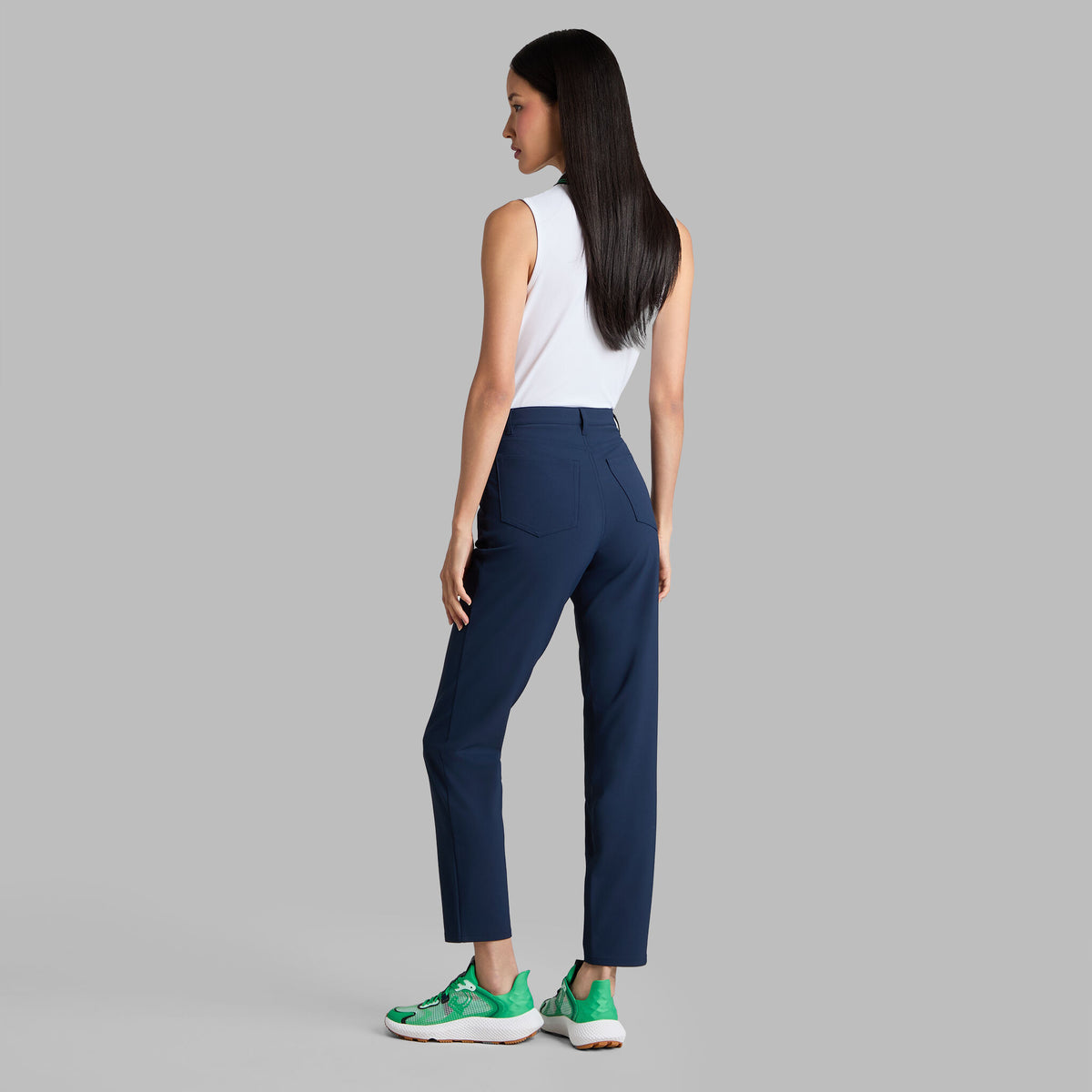 CONTRAST TECH PIQUÉ SLEEVELESS POLO | G/FORE Smart Buy