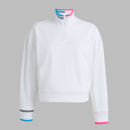 BRUSHED BACK STRETCH PULLOVER | G/FORE Essential