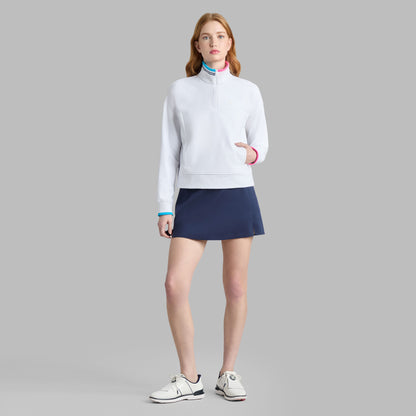 BRUSHED BACK STRETCH PULLOVER | G/FORE Essential