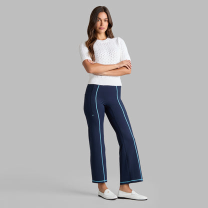 LTD RELEASE VILLA COTTON BLEND CROPPED SHORT SLEEVE SWEATER | G/FORE Smart Buy