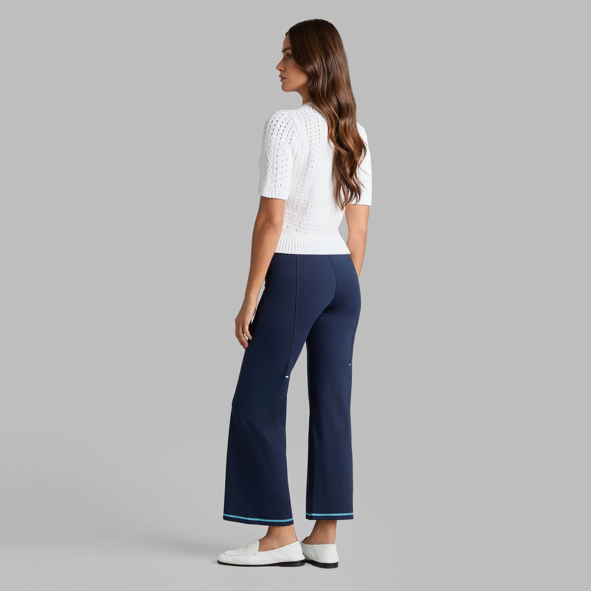 LTD RELEASE VILLA COTTON BLEND CROPPED SHORT SLEEVE SWEATER | G/FORE Smart Buy