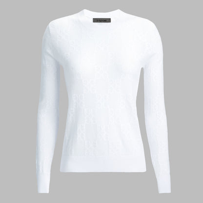 POINTELLE G CREWNECK SWEATER | G/FORE Great Value
