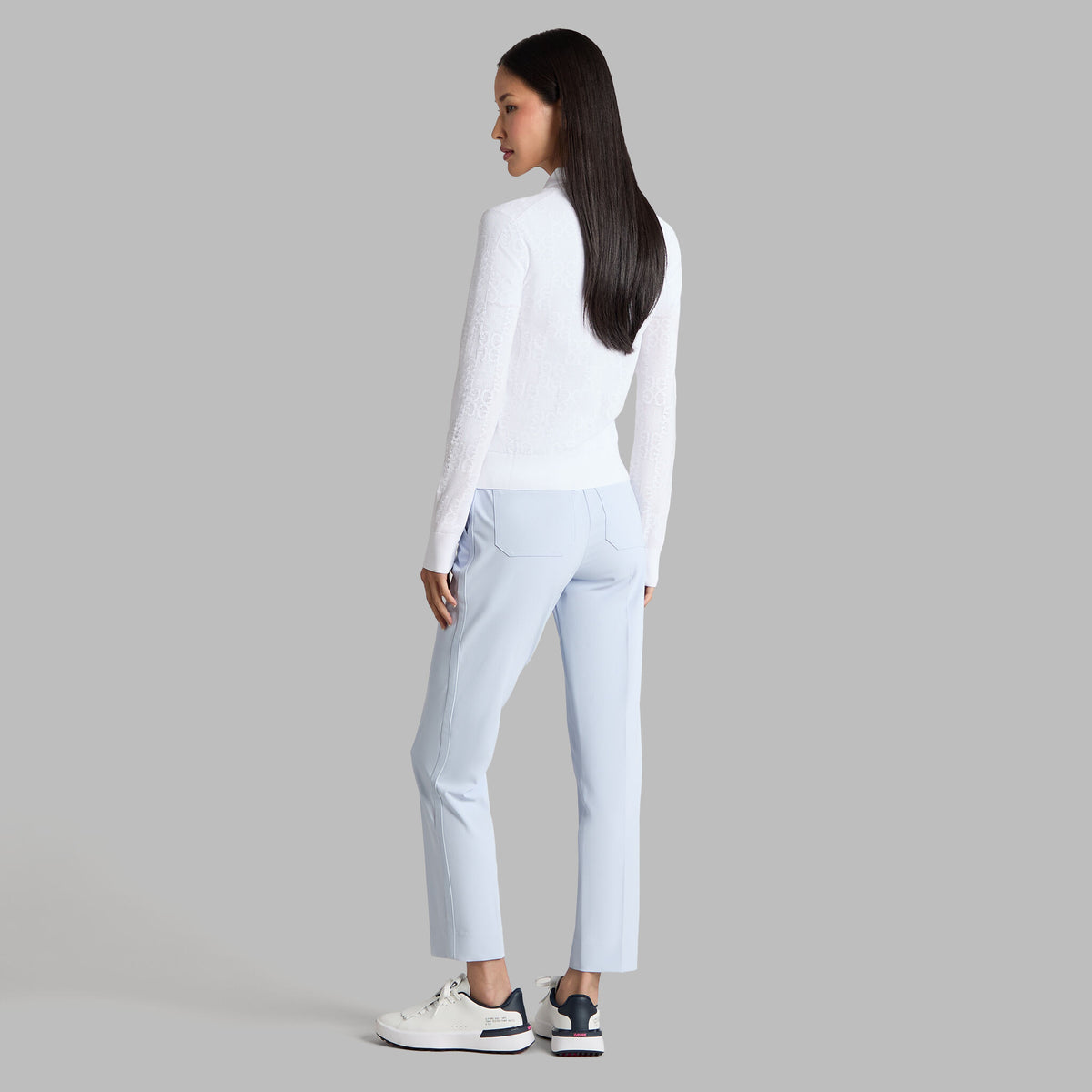 POINTELLE G CREWNECK SWEATER | G/FORE Great Value