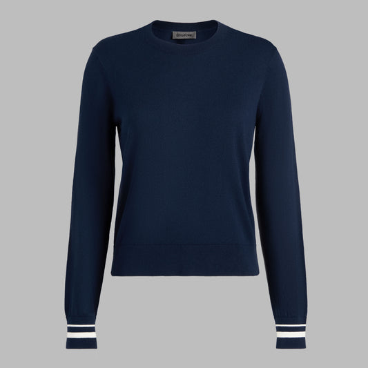 COOLING COTTON CREWNECK SWEATER | G/FORE Customer Favorite