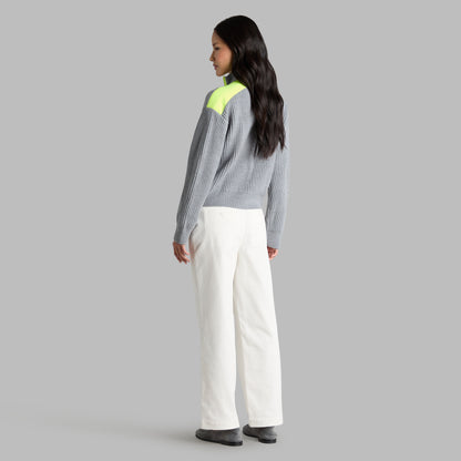 FUNNEL NECK MERINO WOOL SWEATER JACKET | G/FORE Value