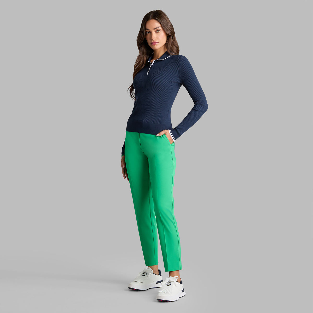 STRETCH PERFORMANCE TWILL STRAIGHT LEG TROUSER | G/FORE Customer Favorite