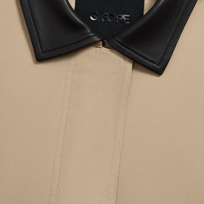 LTD RELEASE LEATHER COLLAR TRI-COTTON CROPPED JACKET | G/FORE Special Offer