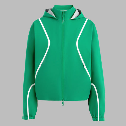 PANELED WATER REPELLENT HOODED JACKET | G/FORE Premium