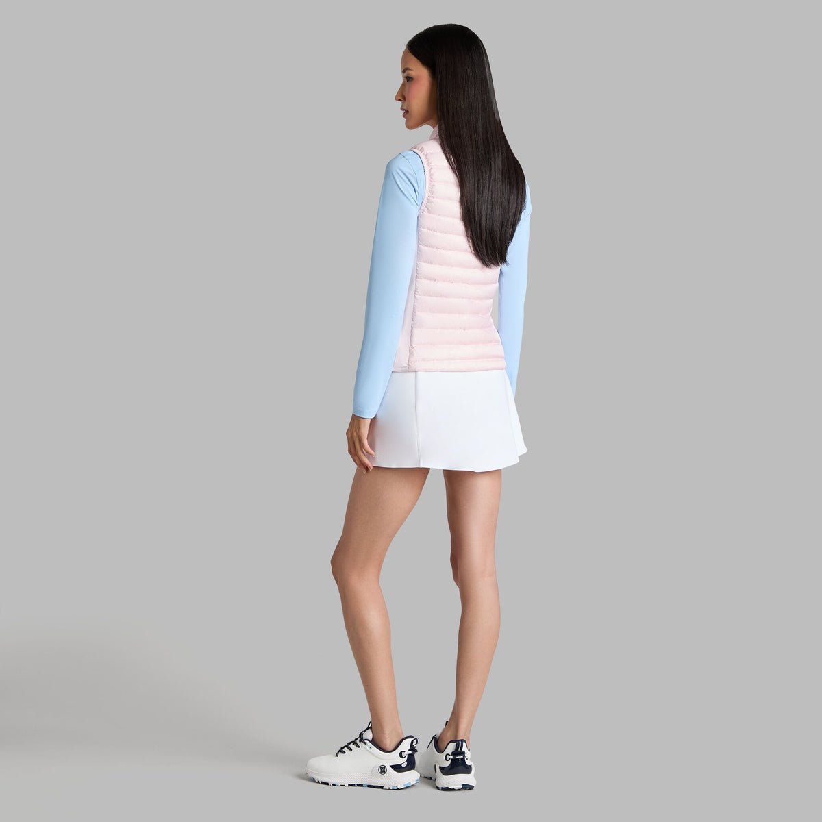 V-DOWN QUILTED STRETCH TECH INTERLOCK VEST | G/FORE Sale