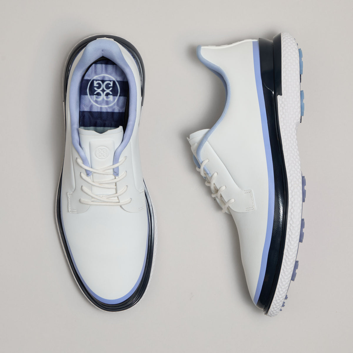 GALLIVAN2R TUXEDO STRIPE STIPPLED GOLF SHOE | G/FORE Premium