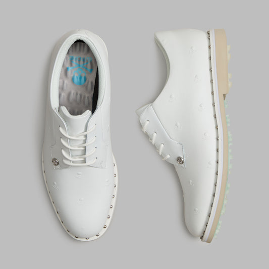 GALLIVANTER STUDDED LEATHER SKULL & TEES GOLF SHOE | G/FORE Customer Favorite
